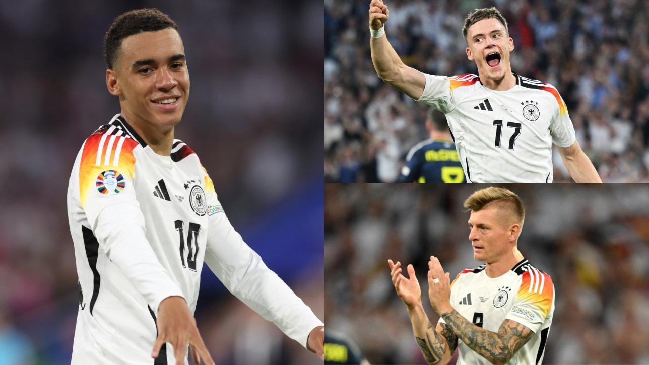 Musiala Wirtz Kroos Niemcy