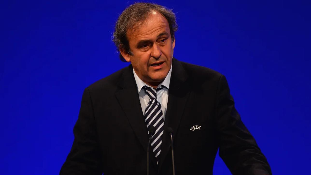Michel Platini w UEFA
