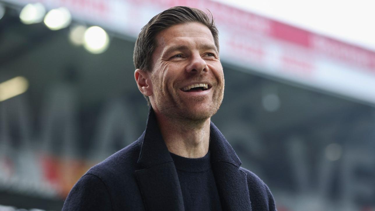 Xabi Alonso uśmiecha się