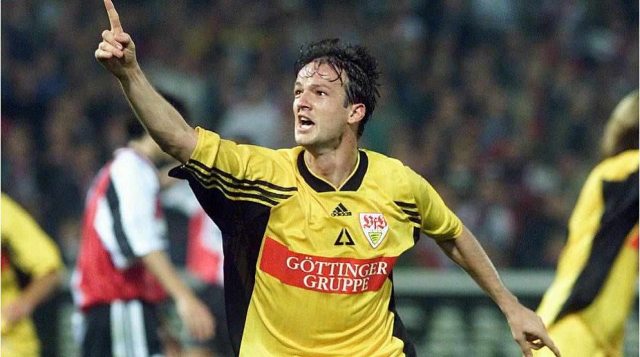 Fredi Bobic piłkarz Stuttgartu