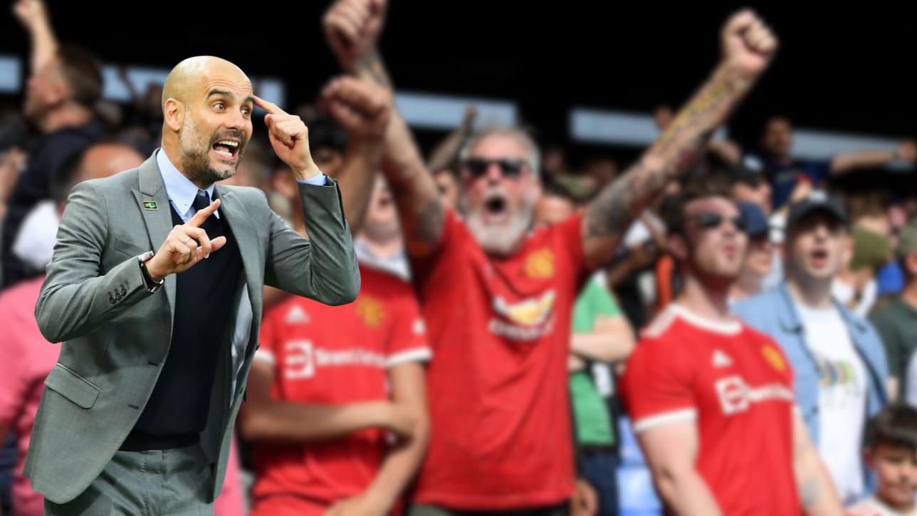 Guardiola ostro o kibicach Manchester United