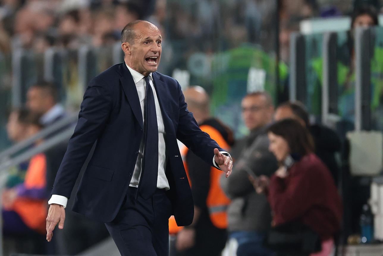 Massimiliano Allegri krzyczy